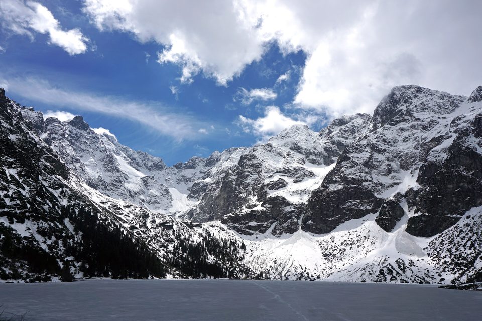 The Polish Tatra Mountains and Morskie Oko lake